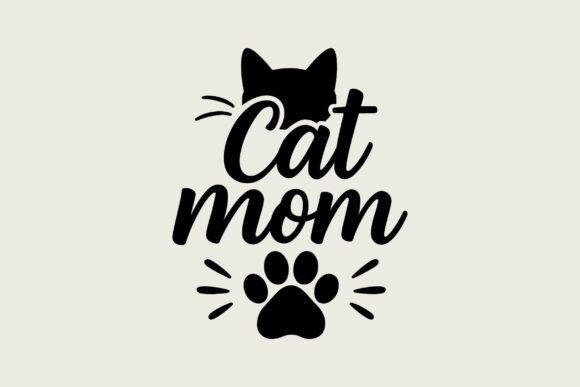 Cat Mom Free Svg Png Design: A Creative Graphic Asset for Bloggers and Craft Enthusiasts