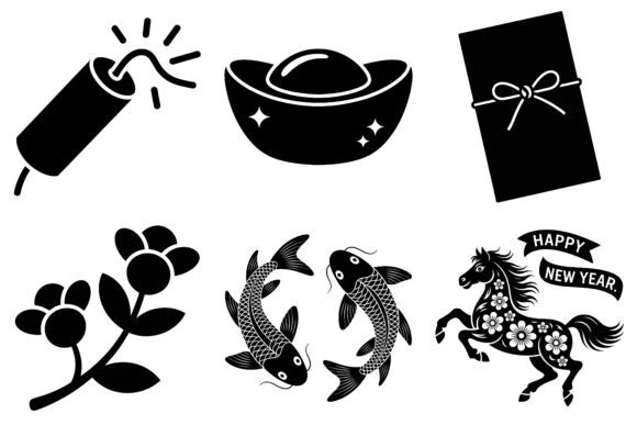 Chinese New Year Silhouette Vector Set Review: A Designer’s Perspective