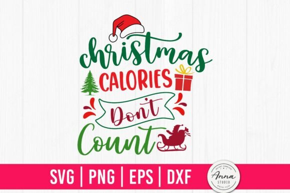 Christmas Calories Don’t Count SVG: A Festive Design Freebie for Marketers