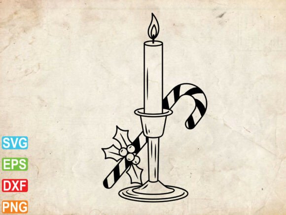 Christmas Candles Svg, Christmas Clipart: A Designer’s Perspective