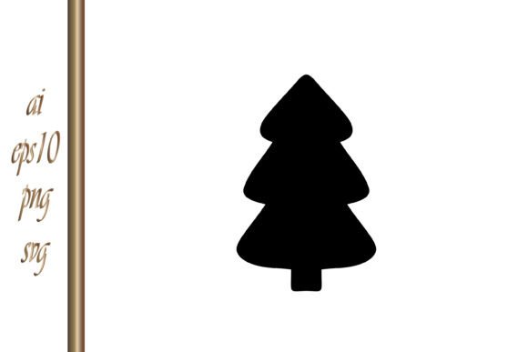 Christmas Tree Xmas Cartoon Doodle: A Versatile Graphic Design Freebie for Marketers