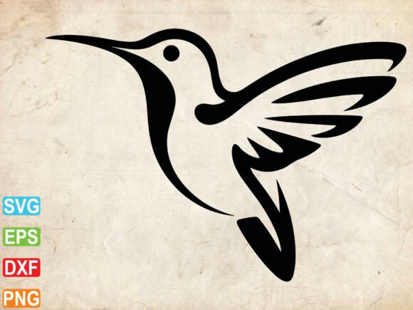 Humming Bird SVG Silhouette for Crafts and Graphics: A Brand Designer’s Perspective