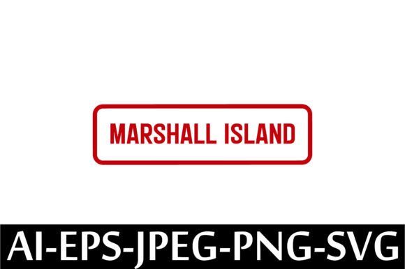 MARSHALL ISLAND Rubber Stamp Design – A Freebie for Stronger Brand Graphics