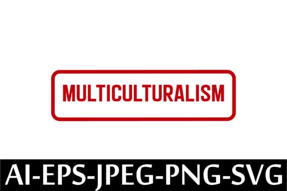 MULTICULTURALISM Rubber Stamp Design – A Versatile Graphic for Handmade Creations