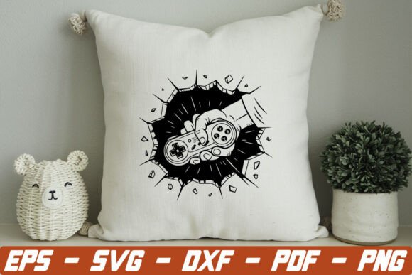 Smashing Wall Console SVG & Joystick Clipart Review