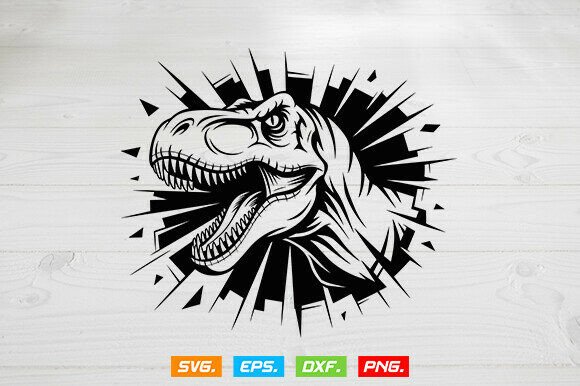 T Rex Svg, T Rex Scratch Svg