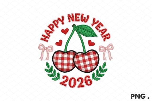 Valentine’s Day PNG, Happy New Year 2026: A Versatile Graphic Design Freebie for Creative Campaigns
