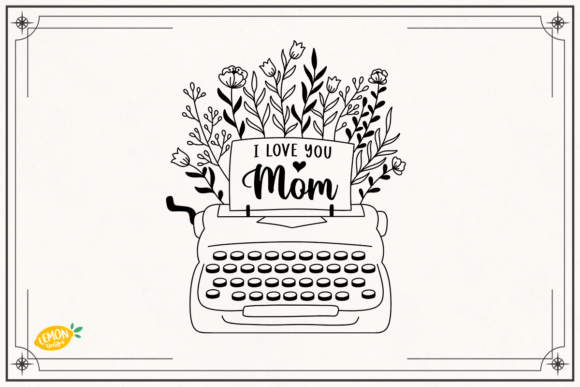 Wildflower Mom SVG Design: A Versatile Graphic Asset for Content Creators